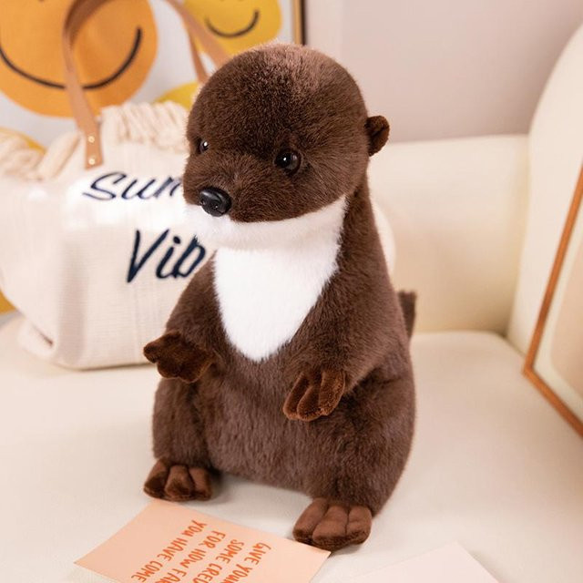Otter Plüschtier Puppe Kissen, Tiere, ab 14 Jahren - Bild 1