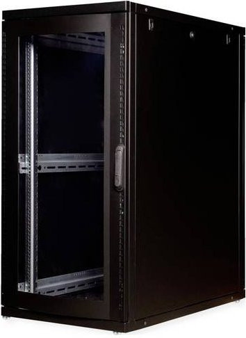 Roline 19 Zoll Serverschrank Schwarz B/H/T: 60 x 126 x 100 cm - Bild 1