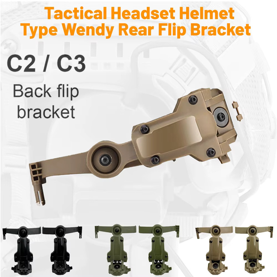 Ops-Core ARC/Wendy Rail Adapter Helmhalterung in Green für COMTAC III Schieß-Headset-Zubehör - Bild 3
