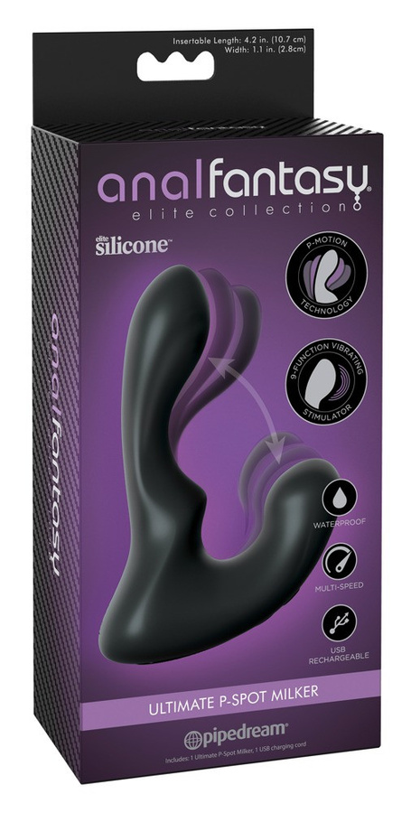 Analfantasy Prostatavibrator Ultimate P-Spot Milker in Schwarz - Bild 3