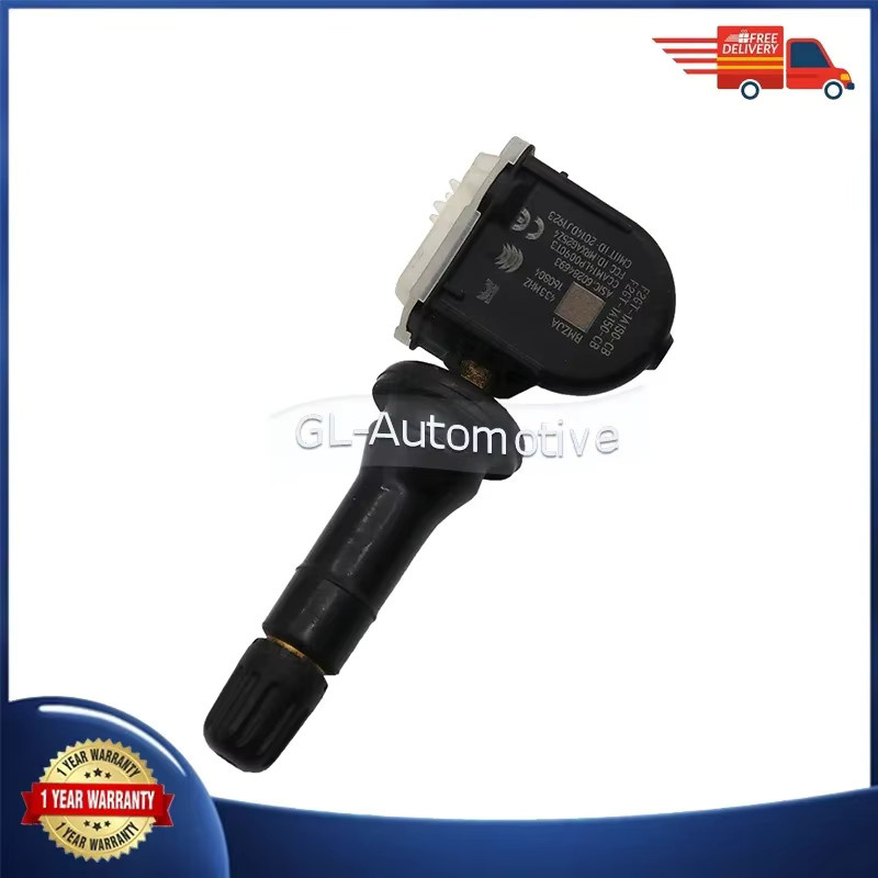 4er-Set GANGLE Reifendrucksensor TPMS für Ford Mustang 2014-2023, 433MHz, Farbe: Schwarz, Ersatzteil F2GT-1A180-CB F2GT-1A150-CB - Bild 3