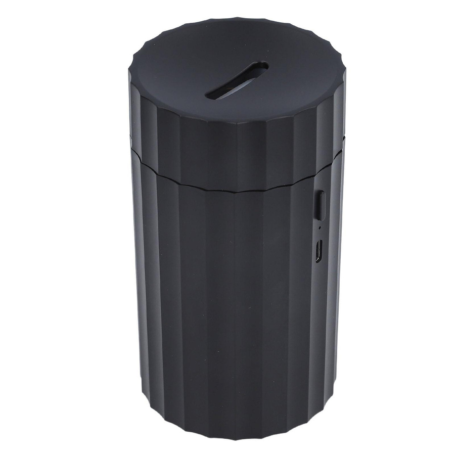 OutsideWorld Aroma Diffusor Flammen Luftbefeuchter mit 7 Farben LED Licht, USB betrieben, Schwarz, 100ml - Bild 2