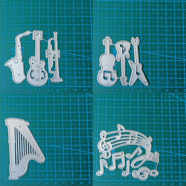 Metall Schneidwerkzeug Form für Scrapbooking und Bastelarbeiten als Prägeschablone für Papier und Karten - Bild 1