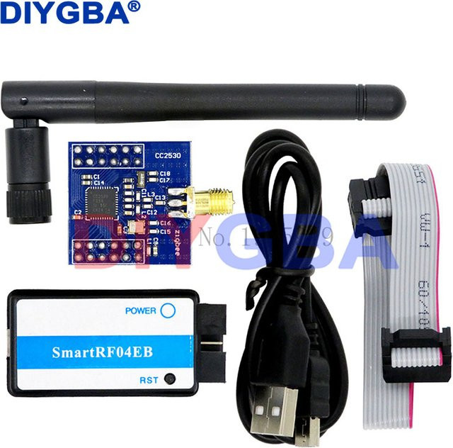 CC2530 Zigbee Wireless Modul mit 2,4 GHz Antenne und SmartRF04EB als Serial Port Wireless Core Board und Downloader Emulator - Bild 1