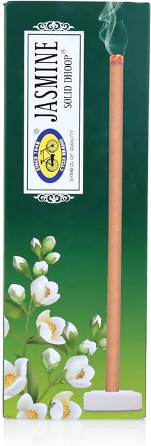 Cycle Pure Jasmine Bambuslose Feste Dhoop-Stäbchen mit Blumigem Aroma, 50 Stück - Bild 1