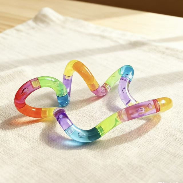 Verdrehtes Tangle Fidget Spielzeug, Verformbares Seil, Stressabbau - Bild 1