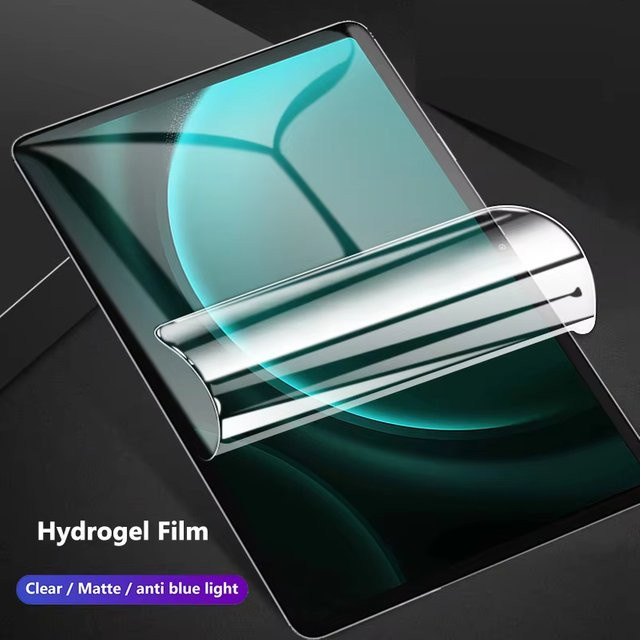 Kardeem Hydrogel-Schutzfolie für Samsung Galaxy Tab S9 FE Plus, S8, S7, S6 Lite, A9 Plus, A8, A7 Lite in Transparent - Bild 1