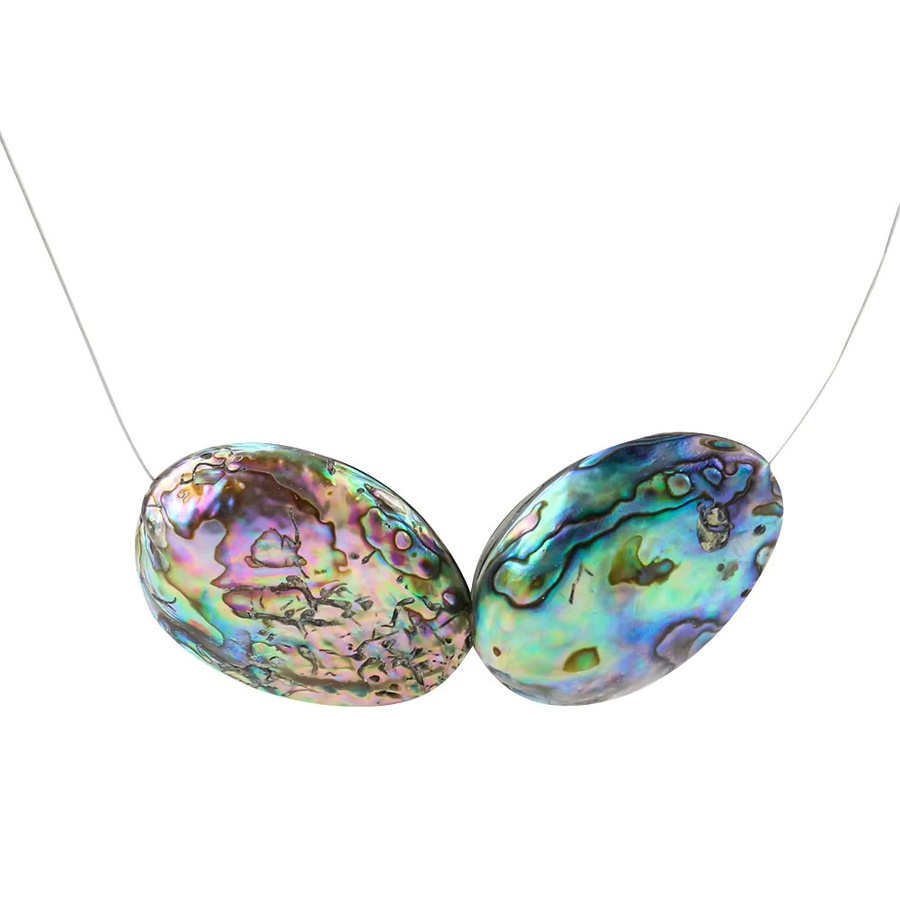 Anhänger Abalone Shell, Bunt, Unisex, 25-30mm - Bild 5