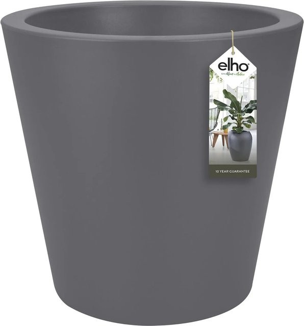 Elho Blumentopf Pure Straight in Anthrazit mit Durchmesser: 49,5 cm - Bild 1