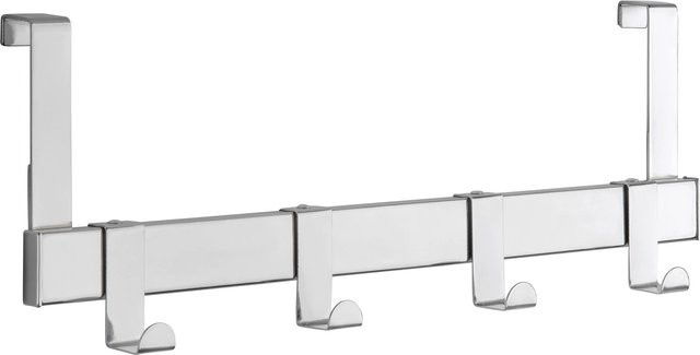 Siro Türgarderobe 1443 aus Metall in Chrom Glänzend mit 4 Haken, Länge: 40,4 cm - Bild 1