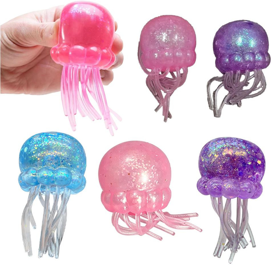 Topmix Qualle Squishy, Weich Stressabbau Spielzeug, multicolour - Bild 2