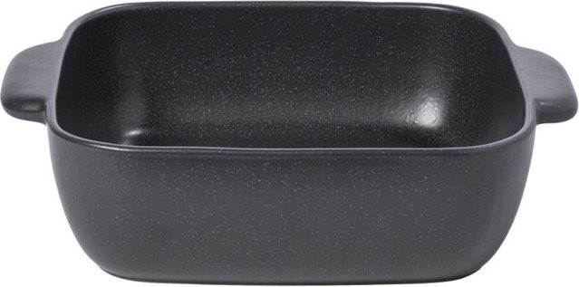 Costa Nova Quadratischer Auflauf Pacifica aus Steinzeug, Grau, 4er Pack, B/T/H: 25,6 x 30,8 x 8,1 cm - Bild 1