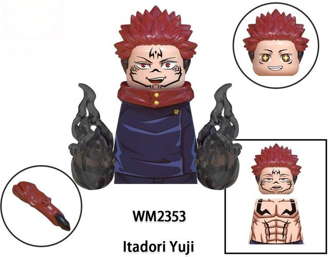 Jujutsu Kaisen Mini-Actionfiguren Bausteine Kinderspielzeug - Bild 1