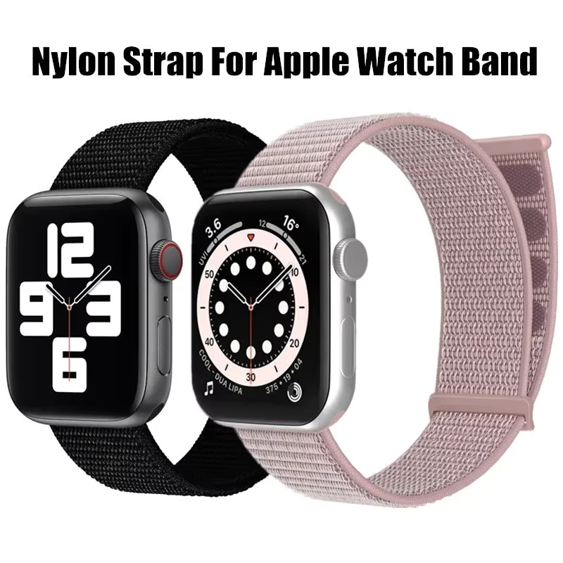 TINUORA Uhrenarmband Nylon, Elastische Schleife, für Apple Watch - Bild 5