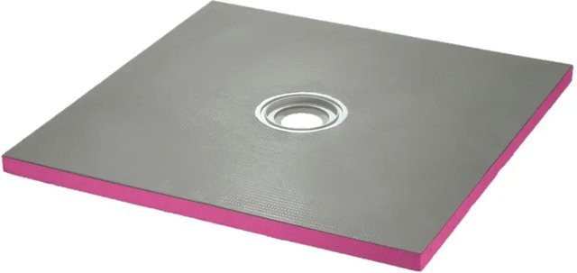 Qboard Duschelement square grau B/T: 100 x 100 cm - Bild 1