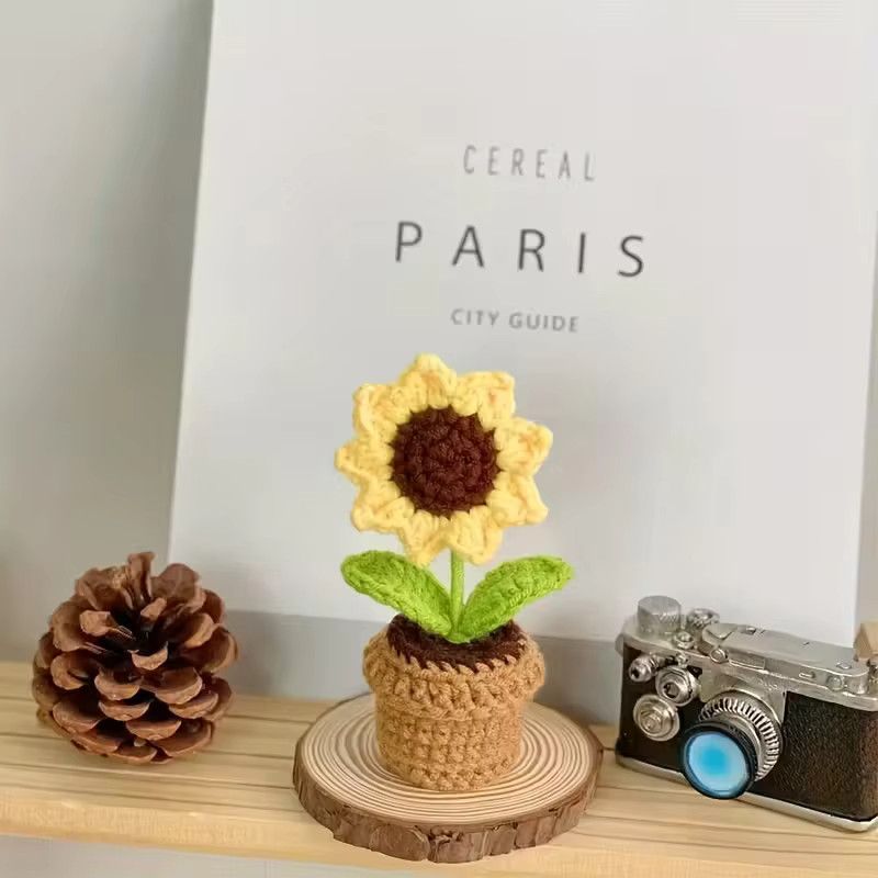 Künstliche Sonnenblumen als langlebige Dekoration für Valentinstagsgeschenke und Tischdekoration - Bild 1