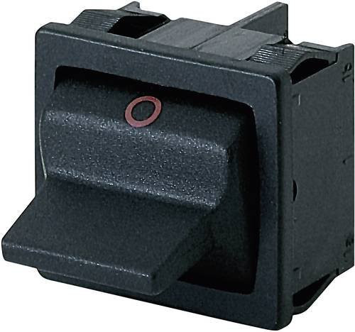 Marquardt Kippschalter 1812.1102 Schwarz 2 x Aus/Ein 250 V/AC 6A IP40 rastend - Bild 1
