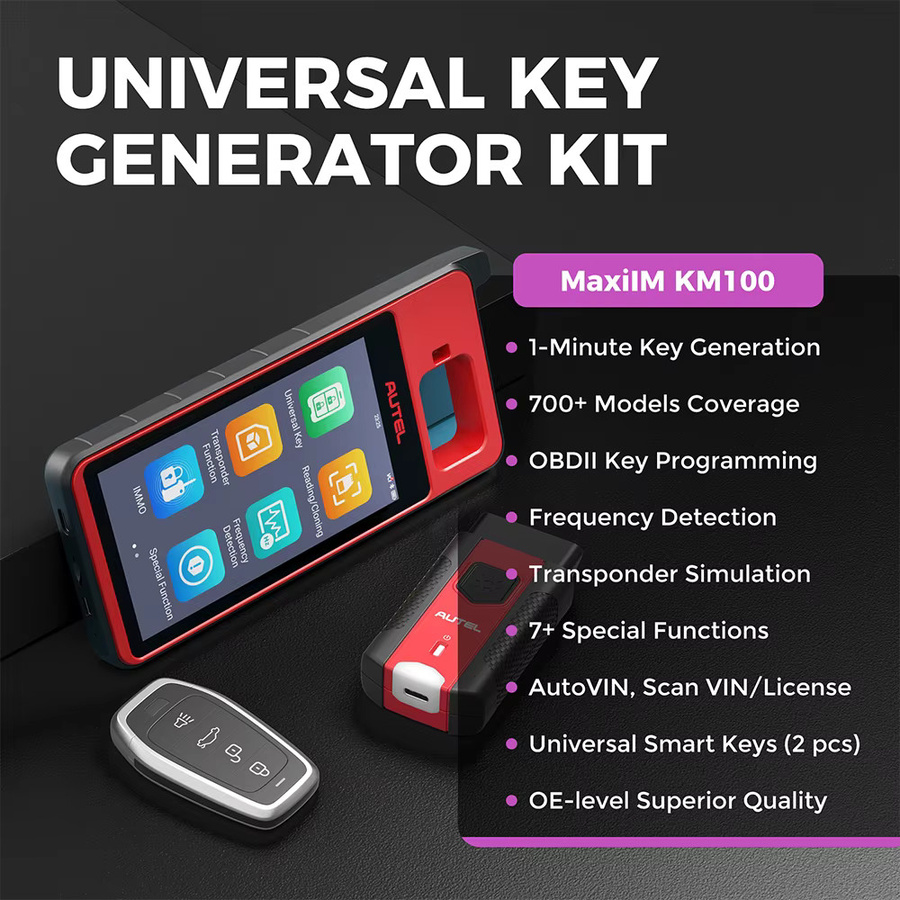 Autel MaxiIM KM100 KM100E Universalschlüssel-Generator-Kit mit integriertem APB112 für AutoVIN All Key Lost PK IM508S - Bild 2
