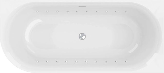 Ottofond Whirlpool Mince Corner L Light-System Weiß B: 180 cm, T: 80 cm - Bild 1