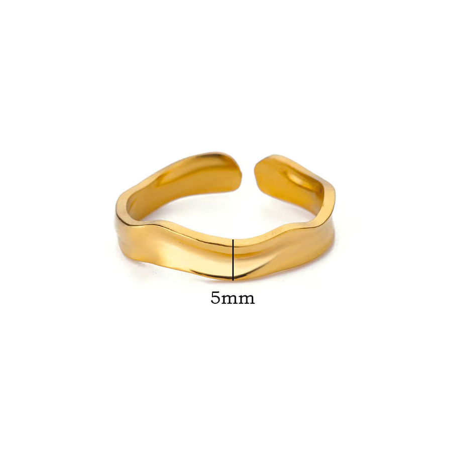 ICFTZWE Ring Edelstahl, Gold, Damen - Bild 2