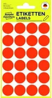 Avery Zweckform Markierungspunkt aus Papier in Rot, Durchmesser: 18 mm - Bild 1