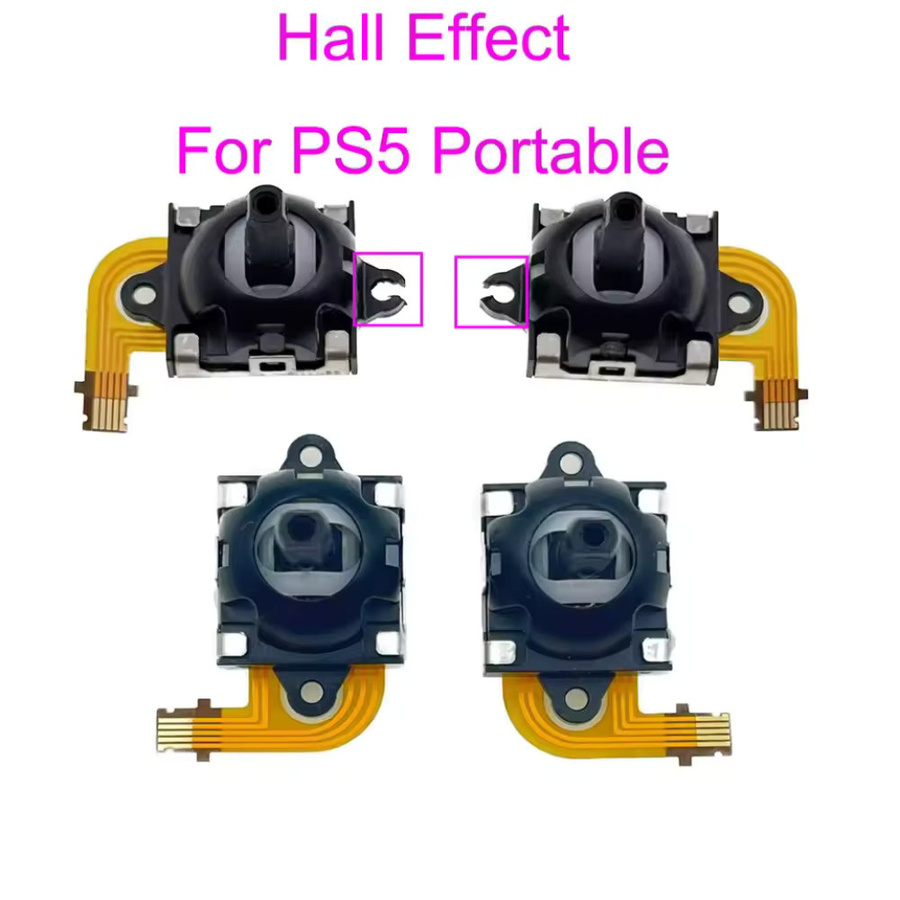 Gryan Elektromagnetisches 3D-Analog-Joystick-Modul mit Hall-Effekt für PS Portal, Schwarz, links oder rechts als Ersatzzubehör - Bild 2
