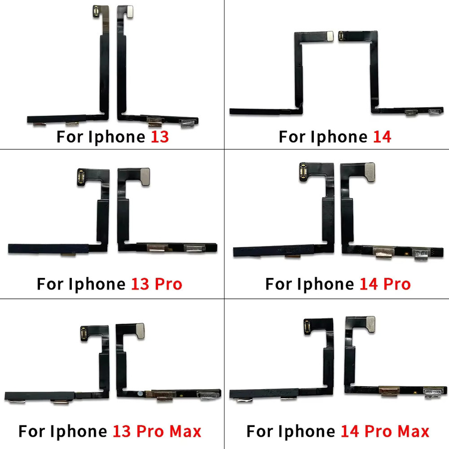 JIARUILA Batterieschutzplatine Flexkabel in Schwarz für iPhone X XR XS 11 12 13 14 Pro Max zur Steigerung der Batterieeffizienz - Bild 2