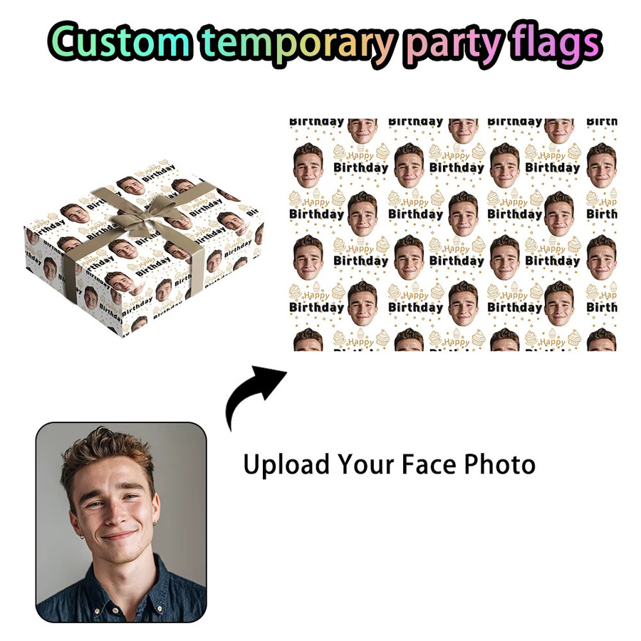 Cyuan Geschenkpapier für Geburtstage und Partys - Bild 3