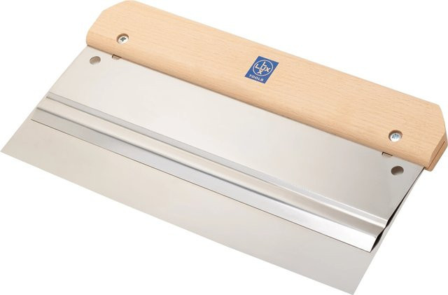 LUX-TOOLS Flächenspachtel aus Edelstahl in Silber, Breite: 27 cm - Bild 1