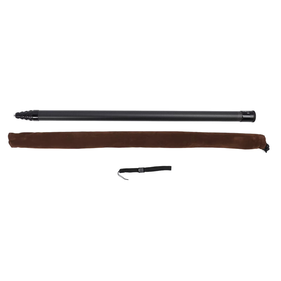 Dodocool Carbon Selfie Stick in Schwarz, verstellbares Carbon-Einbeinstativ als Verlängerung für Fotografie, 5 Meter - Bild 4