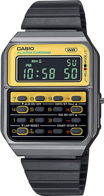 Casio Digitaluhr, Quarz, Kunststoff, 34 mm, Herren - Bild 1
