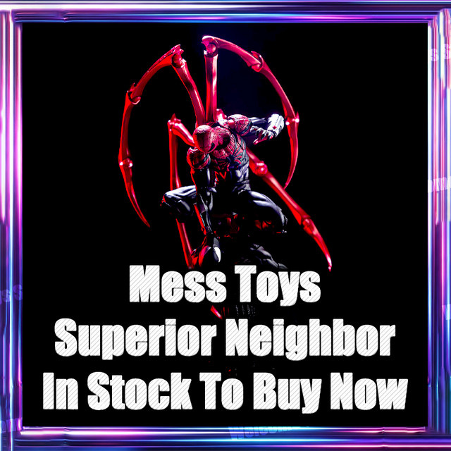 Mess Toys Spiderman Superior Neighbor Spider-Man Ultimate Peter Parker Marvel Actionfigur - Bild 1