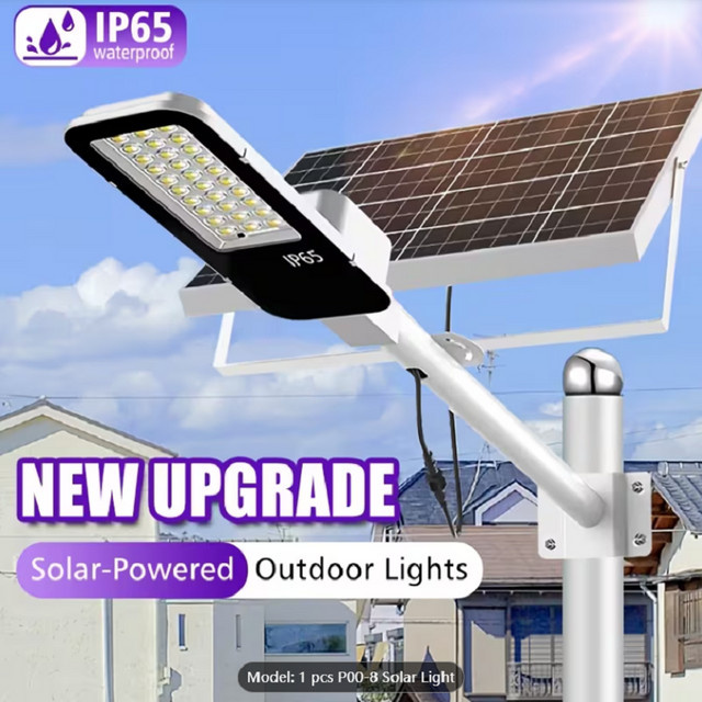 YQCHEZI Solar-Wegeleuchten LED Gartenleuchten in Weiß für Garten und Terrasse - Bild 1