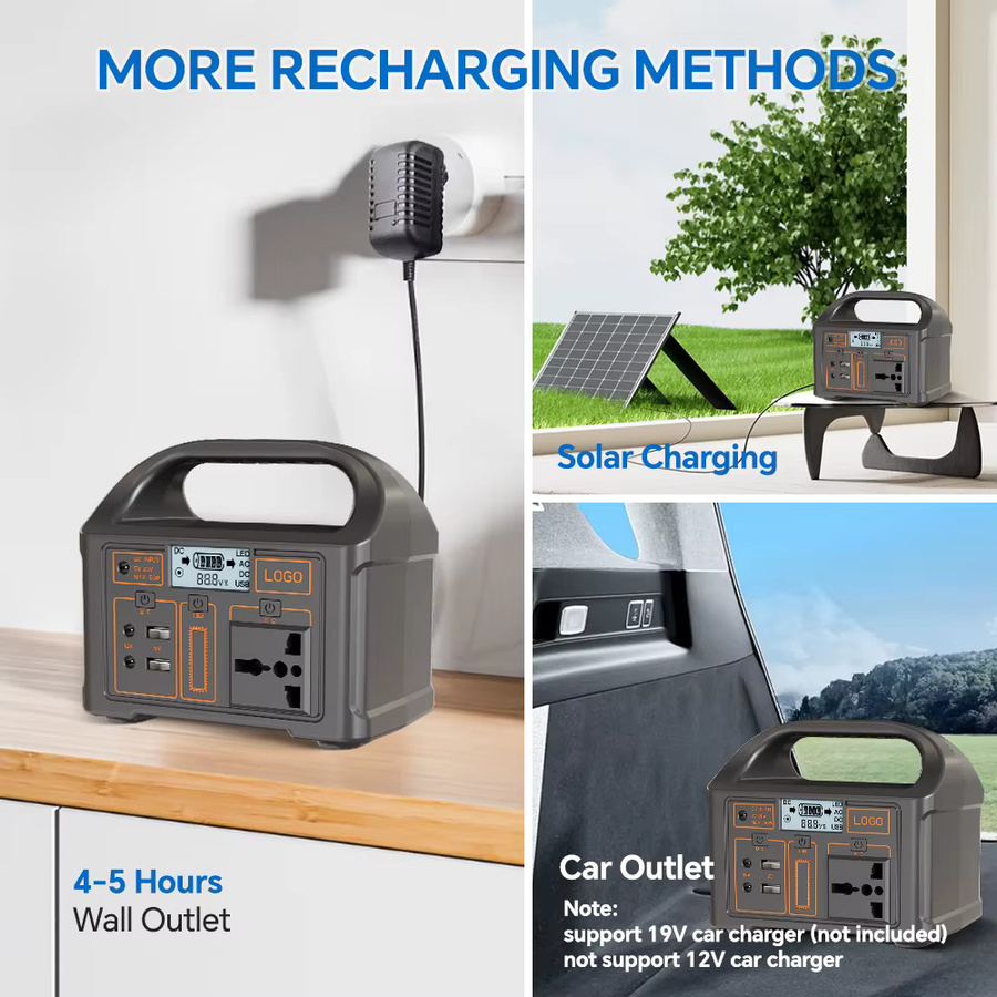 Gaiaray 100W Powerstation Tragbarer Generator mit 76,8Wh Akku-Pack und Reiner Sinuswelle für Camping und Notfälle - Bild 5