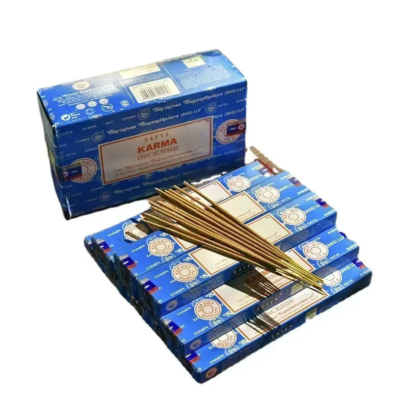 Satya Original Räucherstäbchen für Meditation mit Palo Santo, Weißem Salbei und Sandelholz - Bild 2