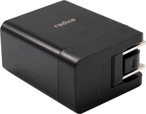 Radxa AP002-EU Steckernetzteil mit USB-C Anschluss in Schwarz, 5000mA - Bild 1