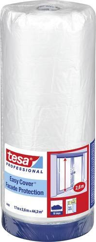 tesa Professional 4498 Easy Cover UV Putzband in Transparent und Ultramarinblau - Bild 1