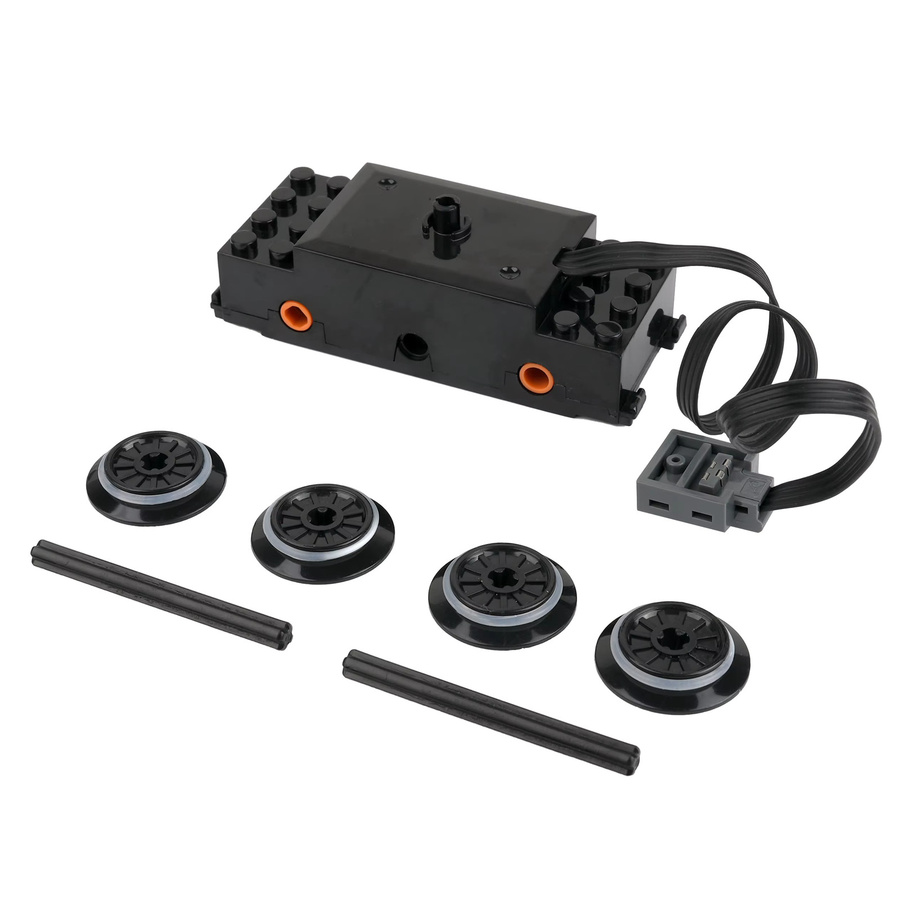 Eisenbahngleismotor MOC Power Function, 10-teiliges Set, Schwarz - Bild 2