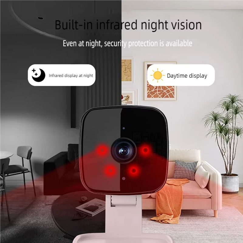 DIXSG Fensterkamera mit 1080P Auflösung, 2,4 GHz WLAN, Vollfarb-Nachtsicht und 2-Wege-Audio zur Haussicherheit - Bild 4