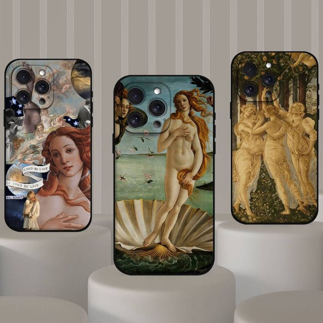 Silikonhülle mit Kunstgemälde Die Geburt der Venus für dein iPhone in Multicolor - Bild 1