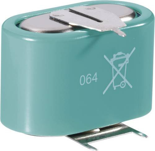 Varta V3/150H-SLF NiMH Knopfzellen-Akku 3.6V 150 mAh in Türkis - Bild 1