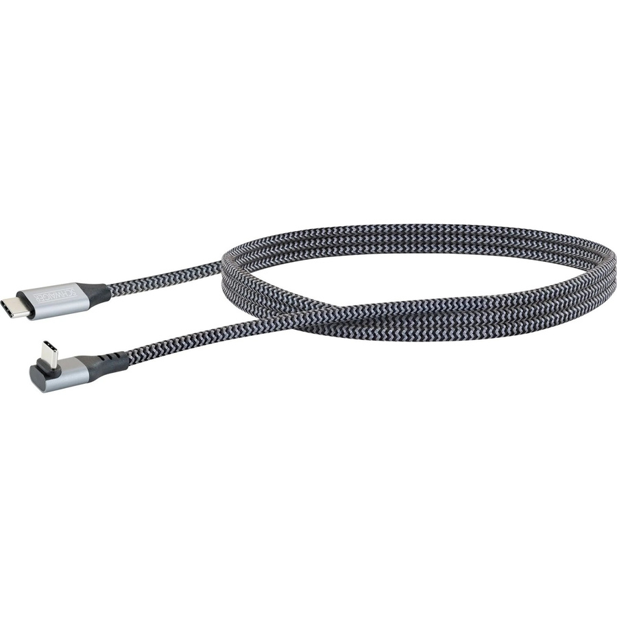 Schwaiger USB-C Adapter LKCW2412 gewinkelt in Grau - Bild 2