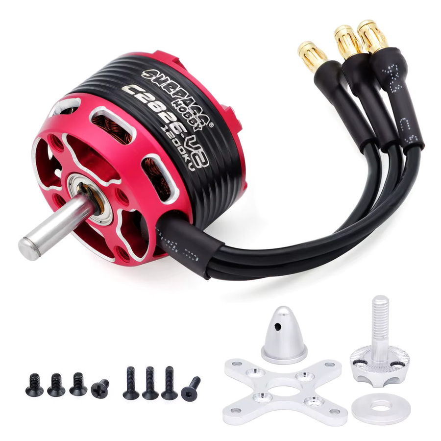 SURPASS HOBBY Flier V2 Bürstenloser Motor Outrunner C28/C35/C42/C50 Serie, Metall - Bild 2
