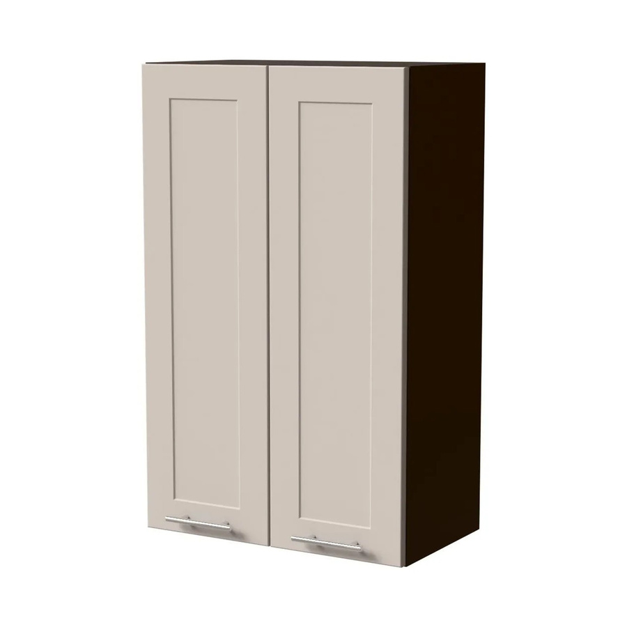 Feldmann-Wohnen Hängeschrank Oslo W4 Küchenschrank in Lava und Kaschmir Matt mit Soft-Close-Türen, B/T/H: 60 x 32,5 x 96 cm - Bild 2