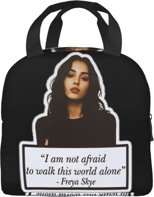 Isolierte Lunchtasche von Fancy Style Studio in Schwarz für die Aufbewahrung deiner Lebensmittel - Bild 1