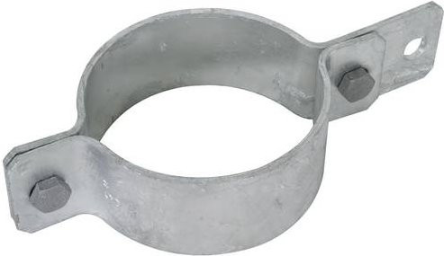 DEHN Erdungsrohrschelle aus Edelstahl in Silber - Bild 1