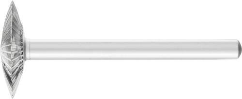 PFERD HSS Feinfrässtift Universal in Silber, Arbeitslänge: 3,5 mm, Schaftdurchmesser: 3 mm, Durchmesser: 14 mm - Bild 1
