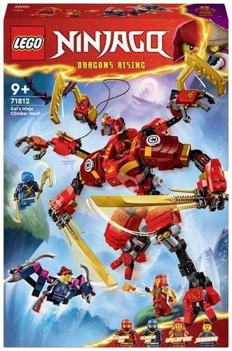 LEGO NINJAGO Kais Ninja-Kletter-Mech 71812 in Rot - Bild 1