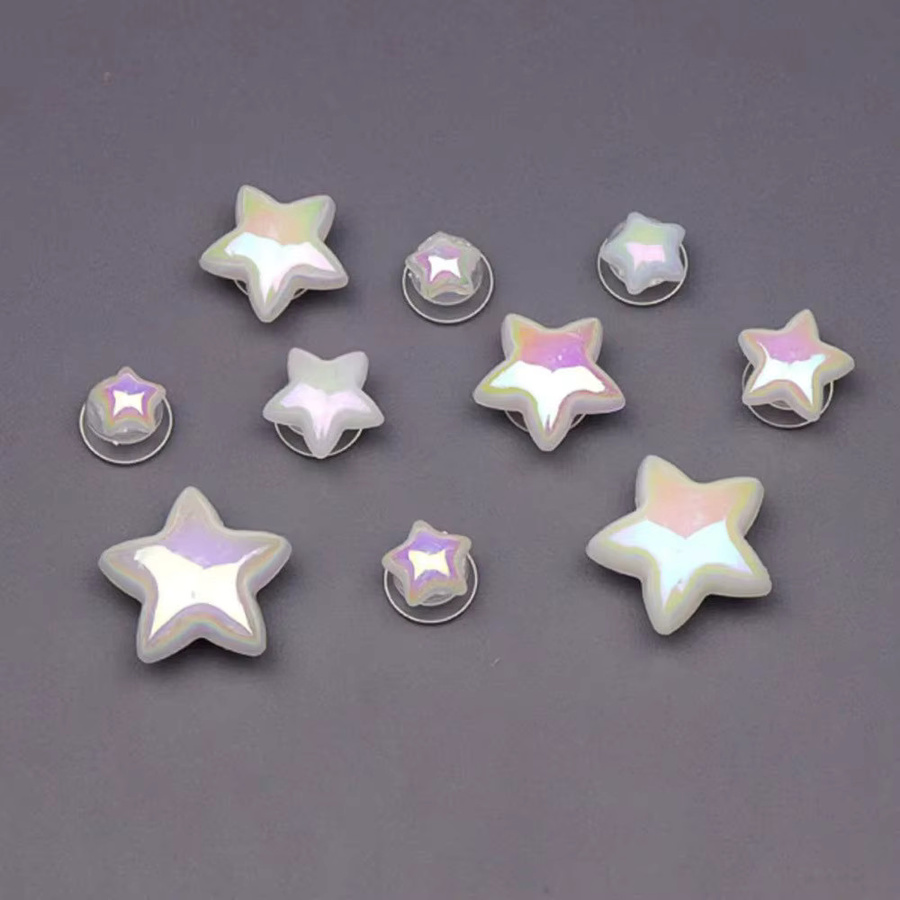 FHLDING Schuh Charms Set, Pentagramm, Bunt, 10 Stück - Bild 2