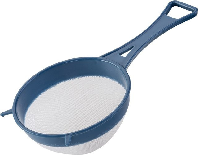 Fackelmann Sieb Essential rund, blau, Durchmesser: 12 cm - Bild 1